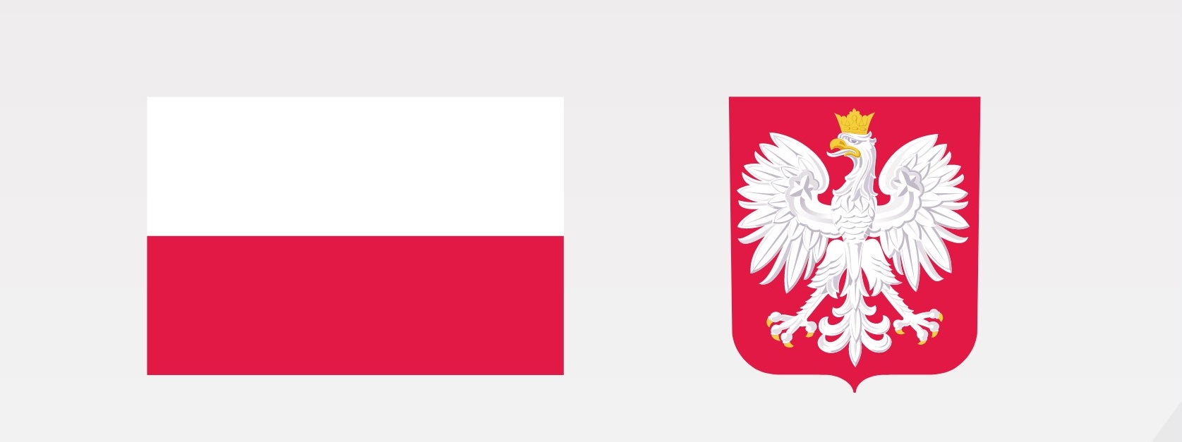 Logo przedstawiające Flagę oraz Godło Polski