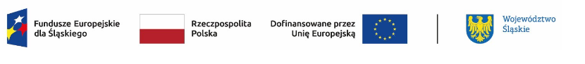 Fundusze Europejskie dla Śląskiego, Rzeczpospolita polska,Dofinansowane przez Unię Europejską, Województwo Śląskie