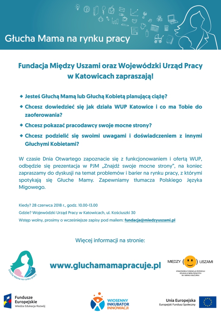 Głucha mama na rynku pracy
